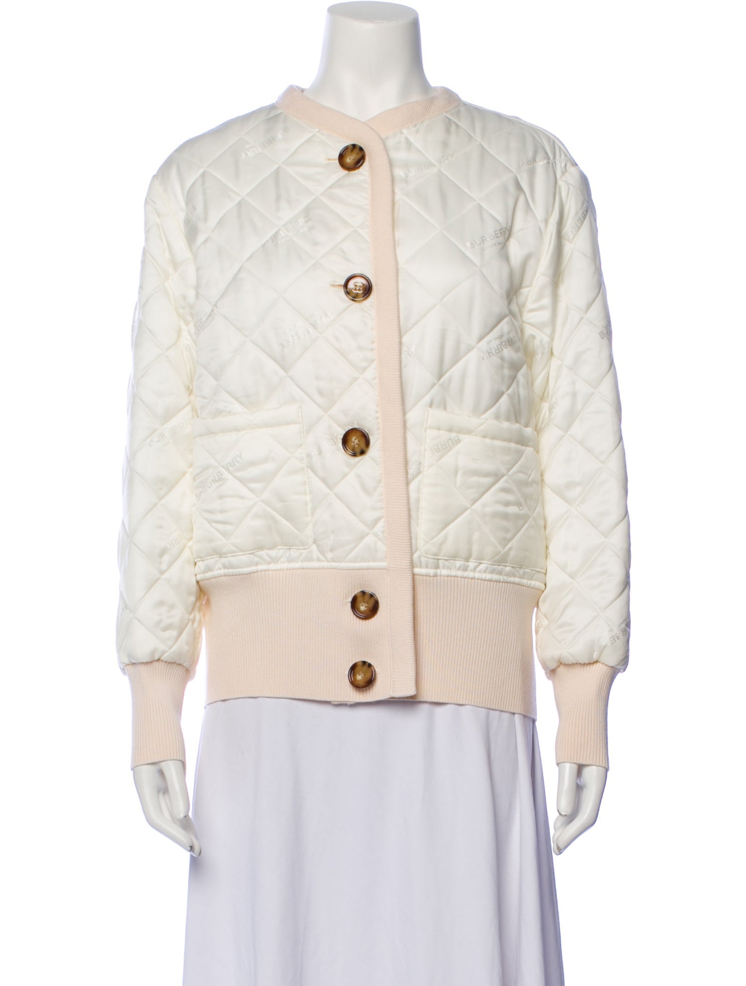 Burberry Vintage Colorblock Pattern Jacket