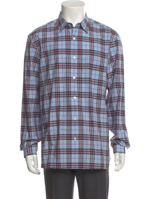Burberry House Check Pattern Long Sleeve Shirt