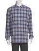 Burberry House Check Pattern Long Sleeve Shirt