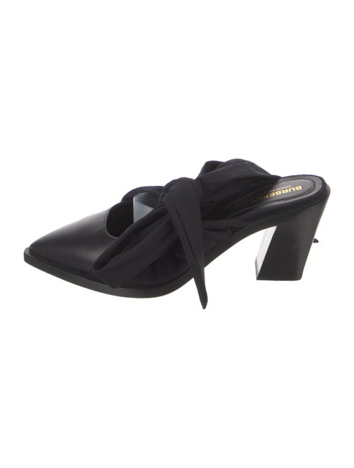 Burberry Leather Mules