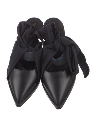 Burberry Leather Mules