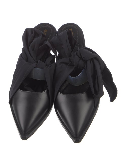 Burberry Leather Mules