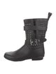 Burberry Spike Accents Rubber Rain Boots
