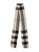Burberry Plaid Print Scarf