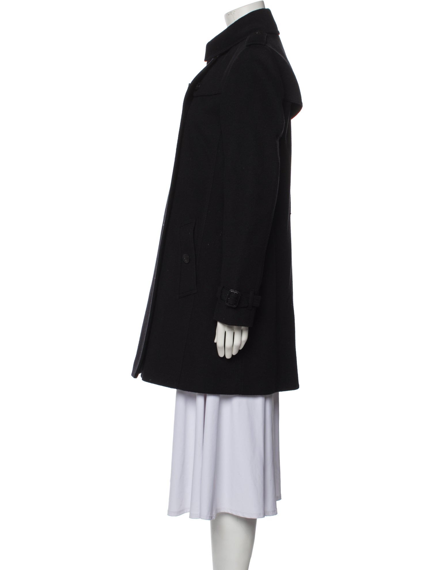 Burberry Virgin Wool Peacoat