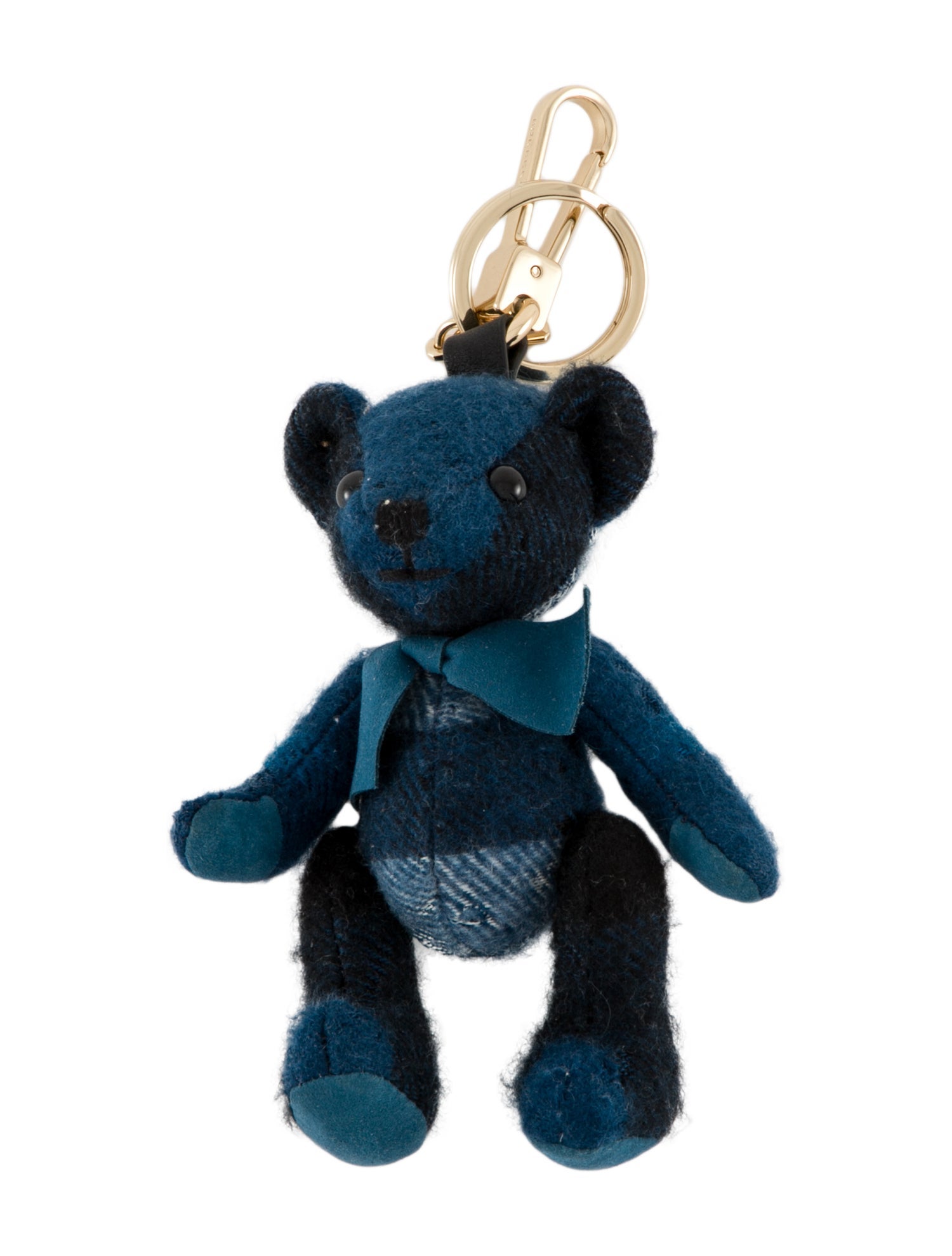 Burberry Thomas Bear Bag Charm - Blue Keychains, Accessories