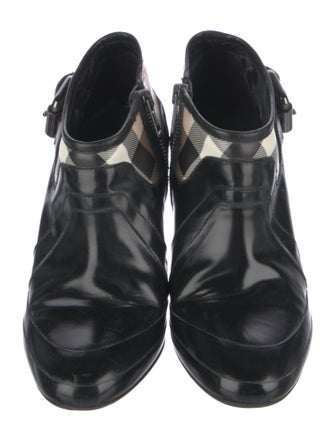 Burberry Belford 85 Nova Check Pattern Boots