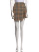 Burberry Wool Mini Skirt