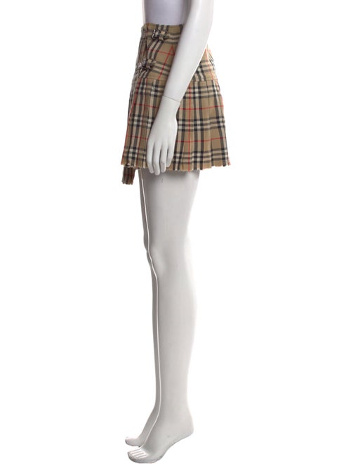 Burberry Wool Mini Skirt