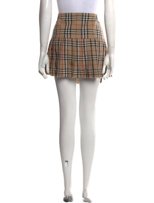 Burberry Wool Mini Skirt