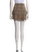 Burberry Wool Mini Skirt