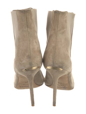 Burberry Suede Chelsea Boots