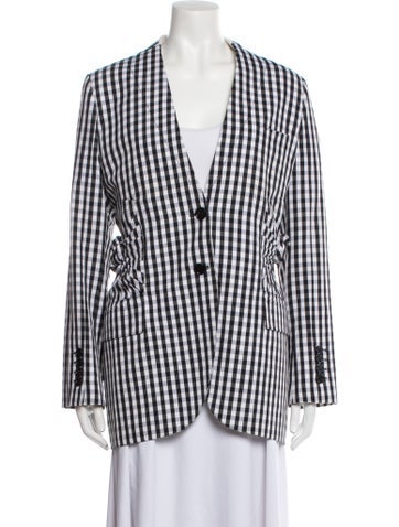 Burberry Jackets Plaid Print Blazer US 12, It46 | XL