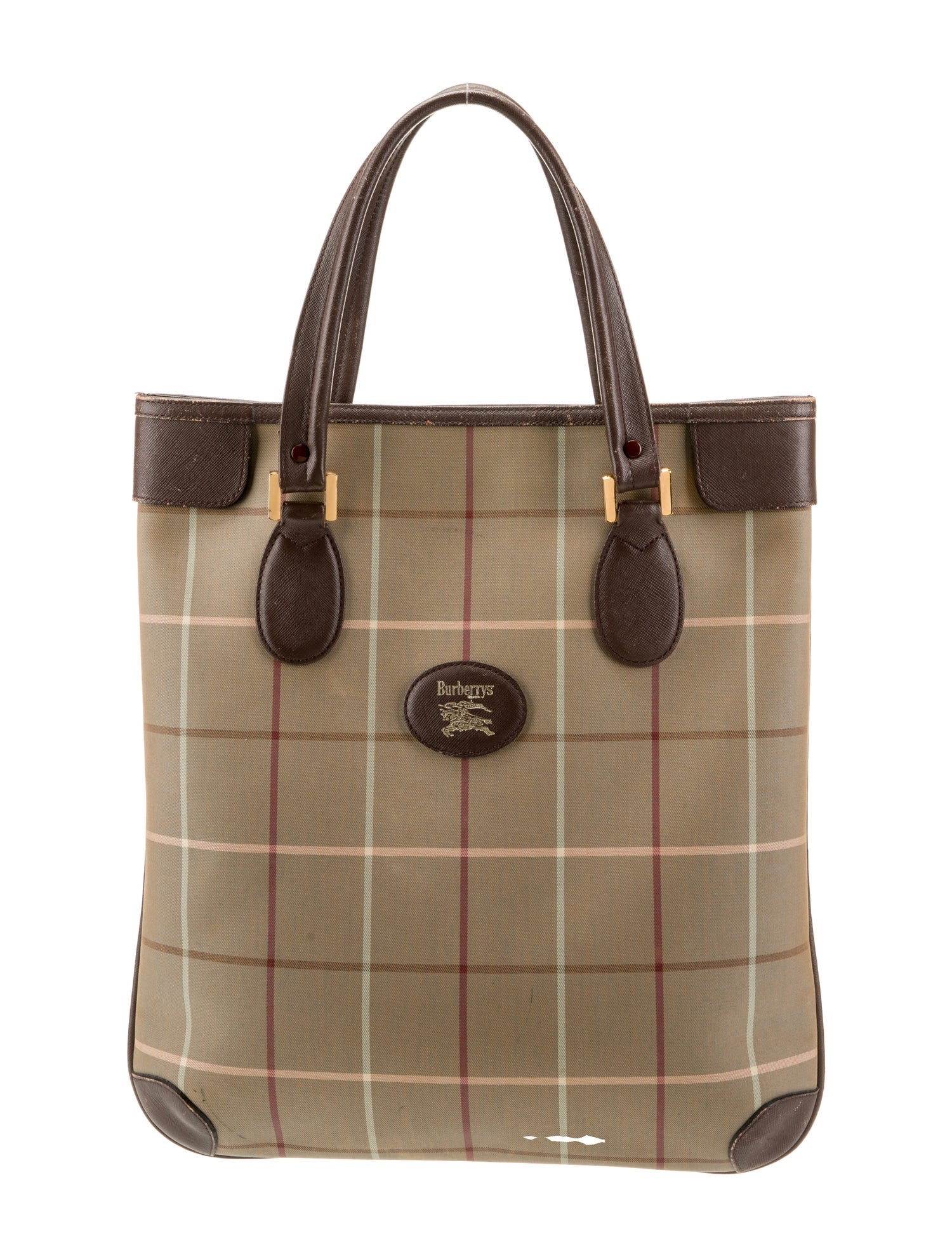 Burberry Canvas Shoulder Bag