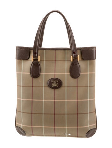 Burberry Totes Canvas Shoulder Bag