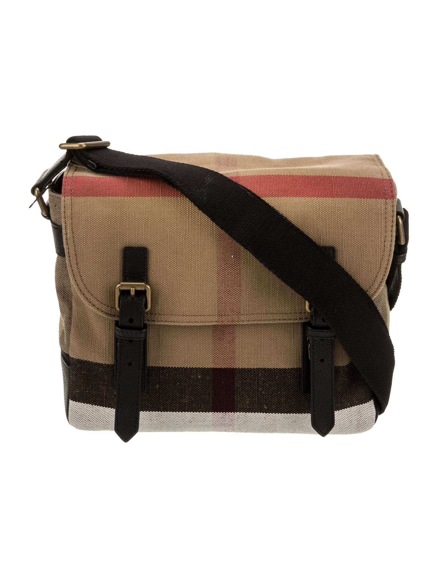 Burberry Canvas Messenger Bag