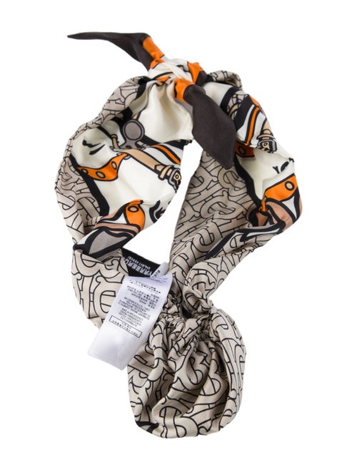 Burberry Silk Printed Headband