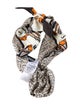 Burberry Silk Printed Headband