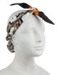 Burberry Silk Printed Headband
