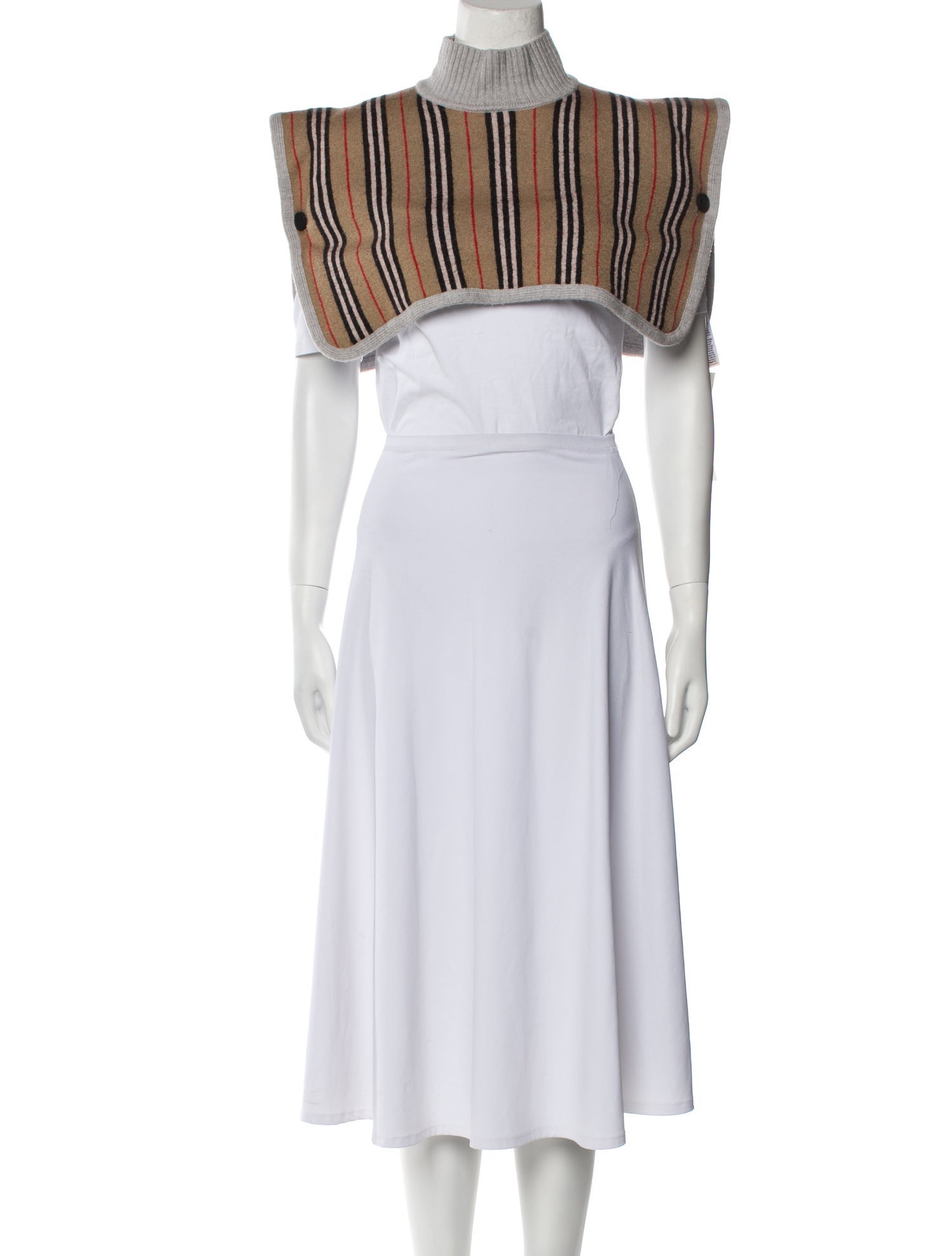 Burberry Merino Wool House Check Pattern Shawl