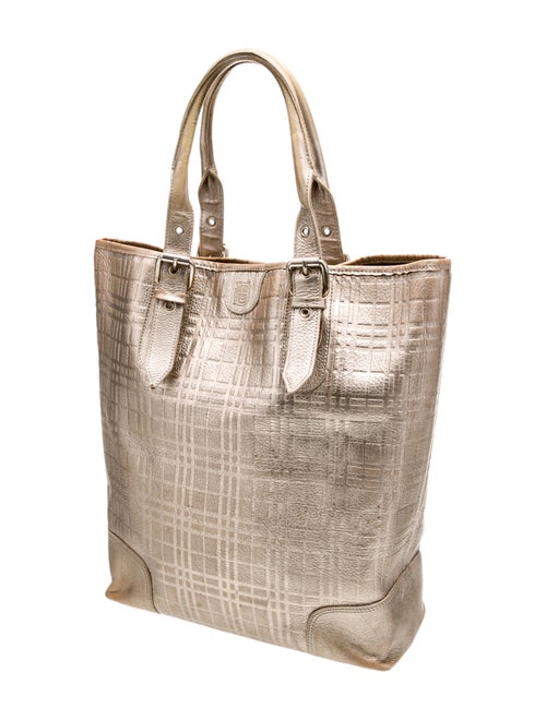 Burberry Grain Check Tote