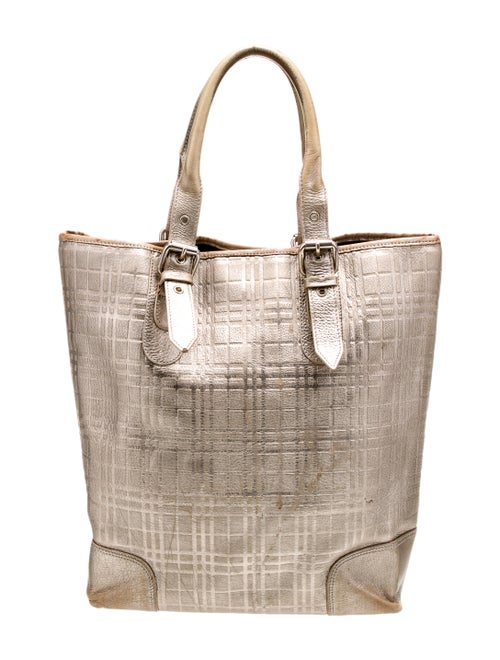 Burberry Grain Check Tote