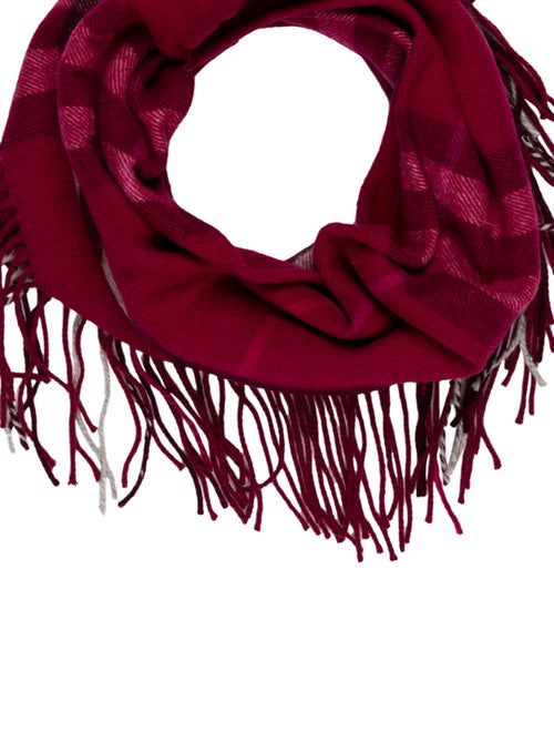 Burberry Merino Wool Striped Snood