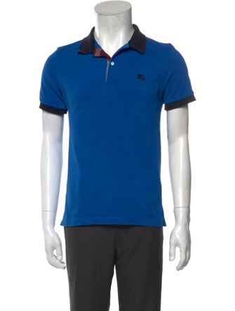 Burberry Collar Short Sleeve Polo Shirt