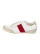Burberry Leather Colorblock Pattern Sneakers
