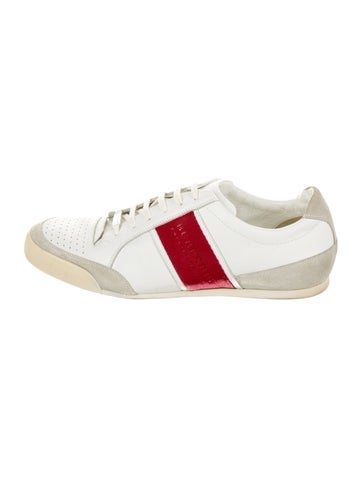 Burberry Sneakers Leather Colorblock Pattern 11