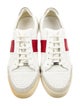 Burberry Leather Colorblock Pattern Sneakers