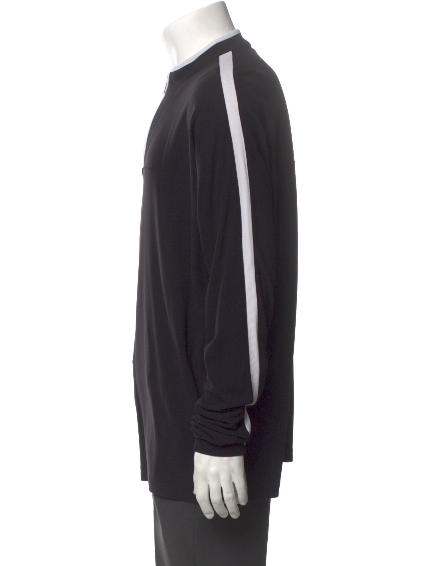 Burberry Nova Check Pattern Mock Neck Pullover