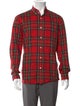 Burberry Nova Check Pattern Long Sleeve Shirt