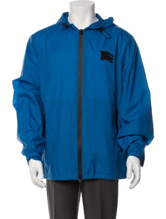 Burberry Exploded Check Pattern Windbreaker