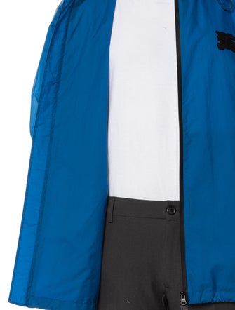 Burberry Exploded Check Pattern Windbreaker