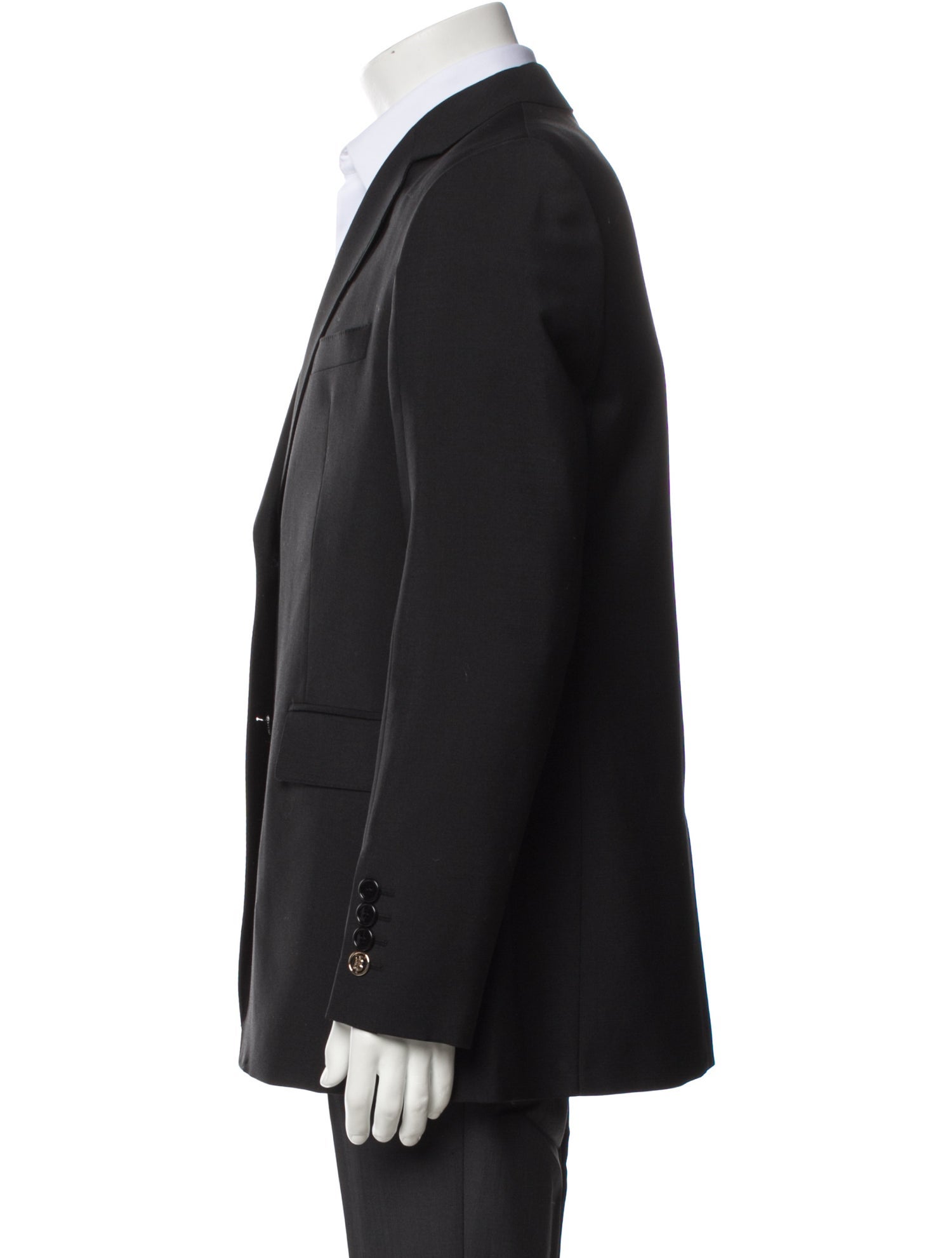 Burberry Beat Check Pattern Mohair Blazer