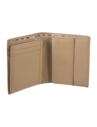 Burberry Leather Bifold Wallet