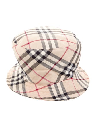 Burberry Check Print Bucket Hat