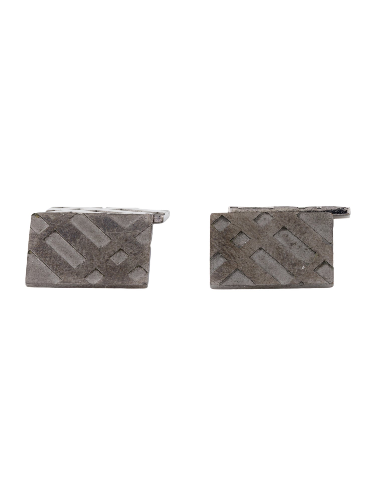 Burberry Check Cufflinks