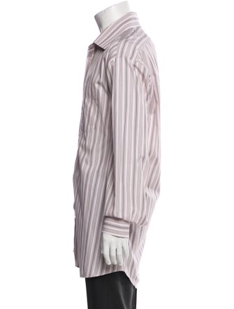 Burberry Striped Long Sleeve Shirt