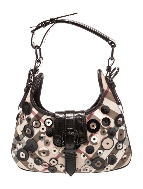 Burberry Super Nova Check Bucket Bag