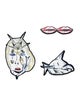 Burberry Marine Sketches Brooches Set