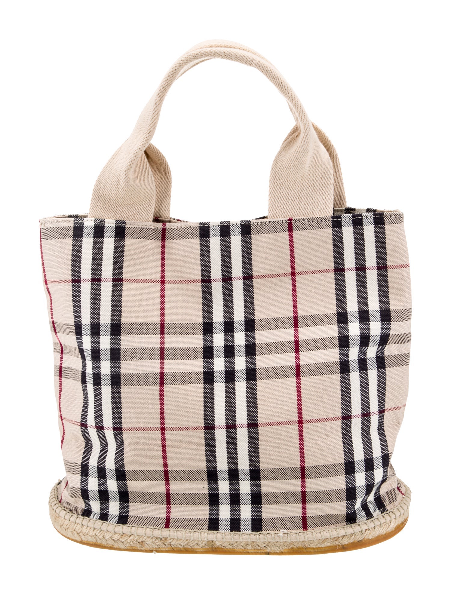 Burberry Nova Check Bucket Bag