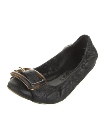 Burberry Leather Ballet Flats