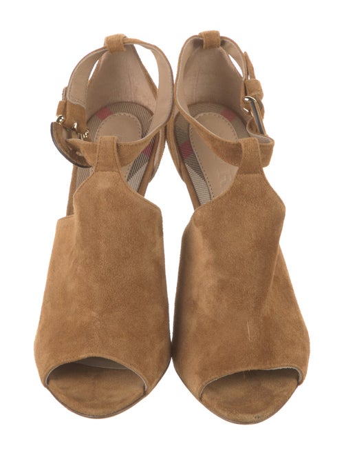 Burberry Suede Sandals