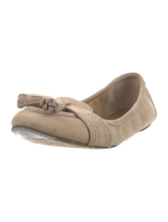 Burberry Leather Ballet Flats
