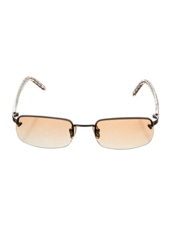 Burberry Nova Check Pattern Square Sunglasses