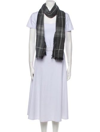 Burberry Wool House Check Pattern Scarf