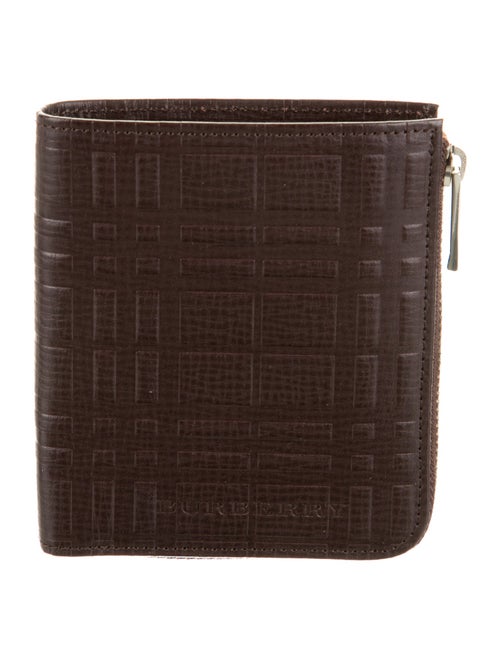 Burberry Leather Compact Wallet