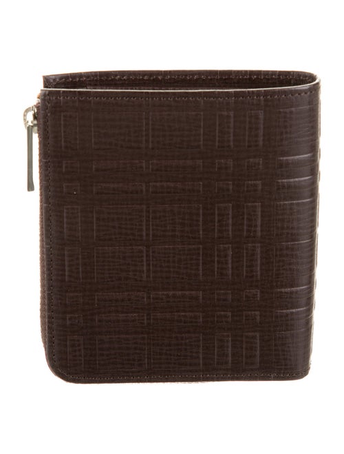 Burberry Leather Compact Wallet